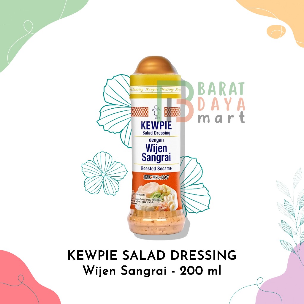 

Kewpie Salad Dressing Wijen Sangrai 200 ml BPOM