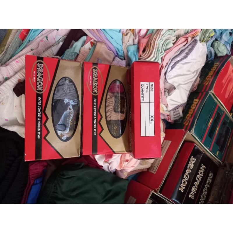 cd cowok merk dragon / cd dragon/ ukuran m.l . xl.xxl