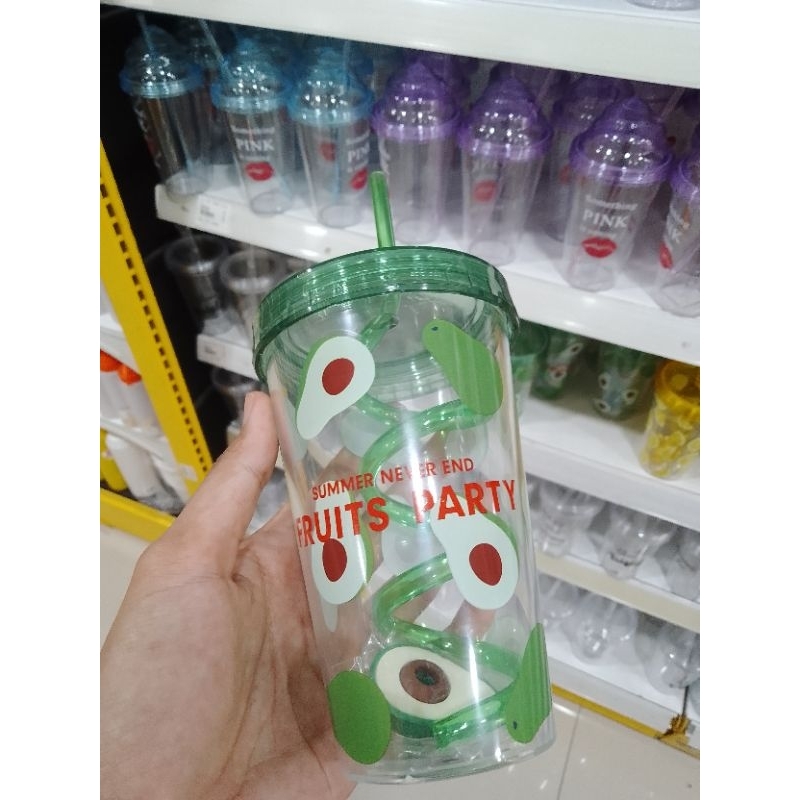 [JASTIP MR DIY] Tumbler Kekinian + Sedotan Aesthetic