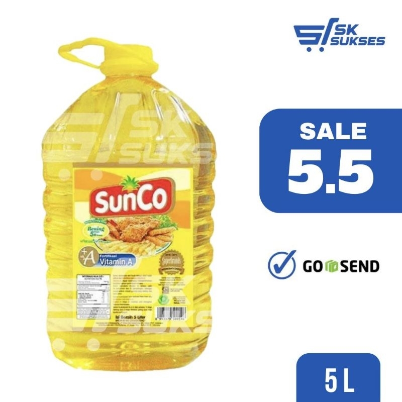 

[SURABAYA] MINYAK GORENG SUNCO - 5 ltr