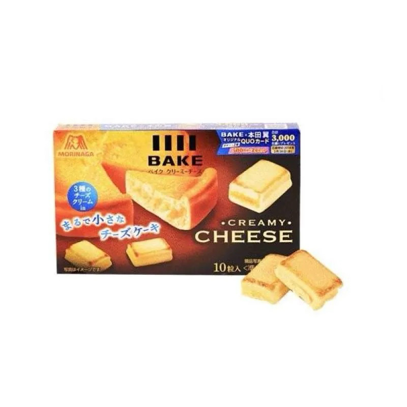 

[PRE-ORDER 16 MAY ] Morinaga BAKE Creamy Cheese | Japanese Snack