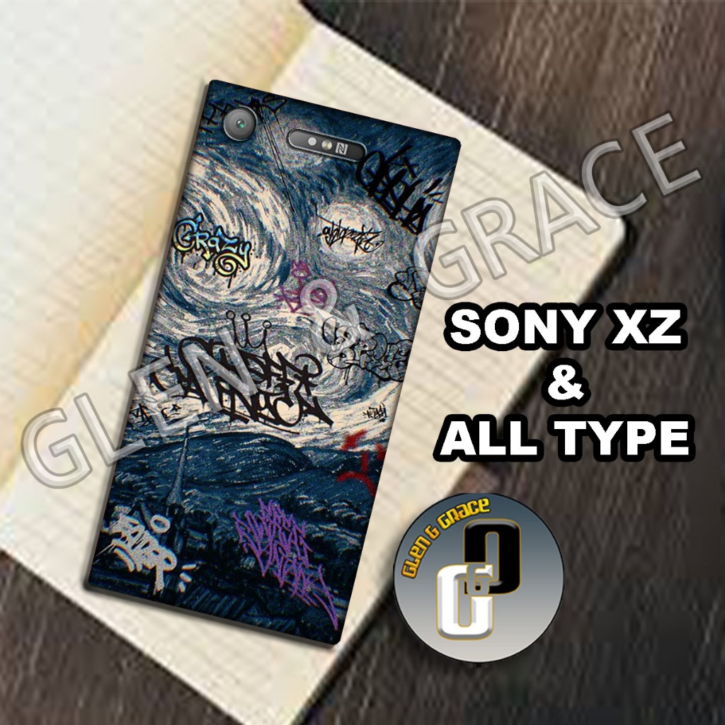 G5 - Case SONY XPERIA XZ / XZ1 / XZ2 / XZ3 - Bahan karet lentur - Motif AESTHETIC - Softcase SONY XP
