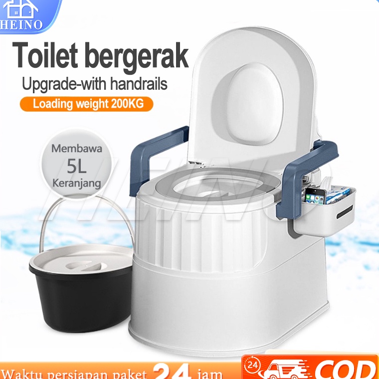 55 Menarik HEINO Kloset Toilet Portabel Untuk Orang Dewasa  Kursi Pispot Lansia  Kloset Portabel Unt