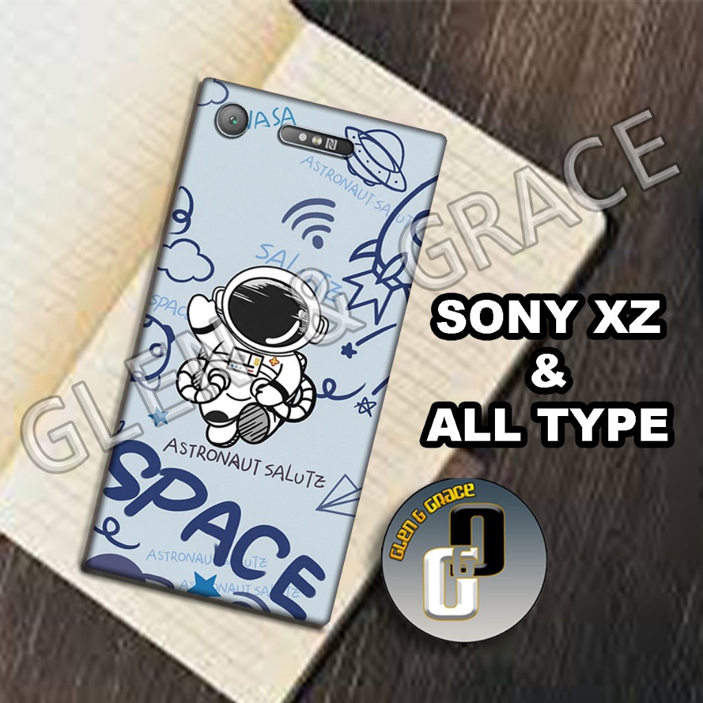G13 - Case SONY XPERIA XZ / XZ1 / XZ2 / XZ3 - Bahan karet lentur - Motif ASTRONOT - Softcase SONY XP