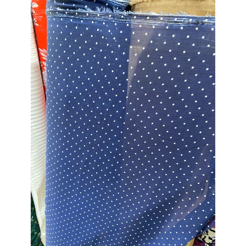 Kain Ceruti Mid Yuryu - Sifon Yuryu Motif - Ceruti Motif - Sifon Motif - Meteran