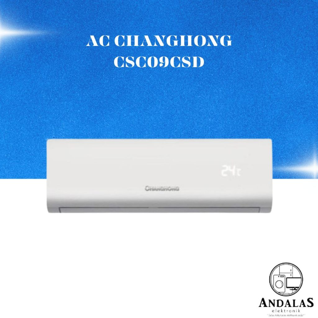 AC 1 PK CHANGHONG CSC09NVC4 AC SPLIT PLASMA GOLD FIN CSC-09NVC4 1Pk