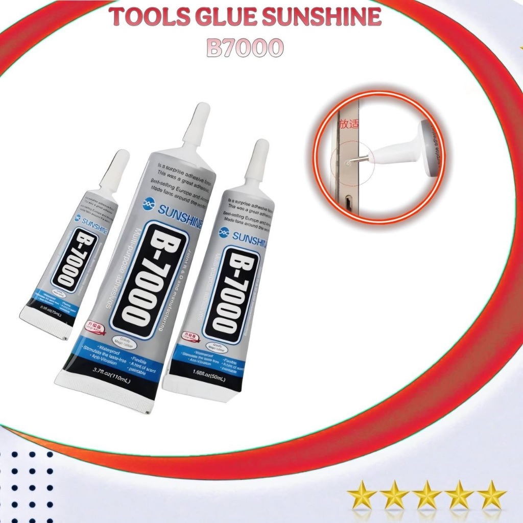 

TOOLS LEM PEREKAT LCD TOUCHSCREEN GLUE SUNSHINE B7000 ORIGINAL NEW