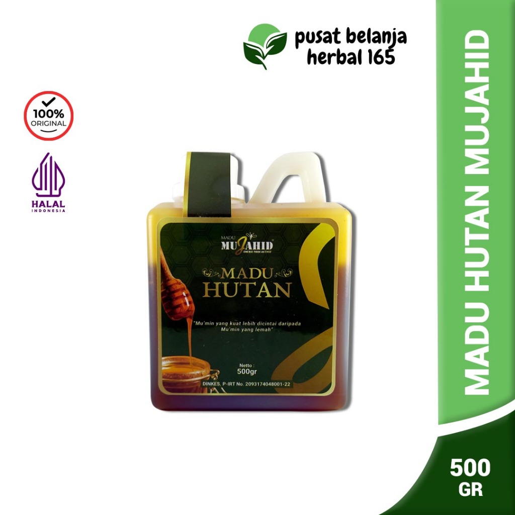 

Madu Hutan Mujahid 500 Gr [kemasan hijau] I ORIGINAL