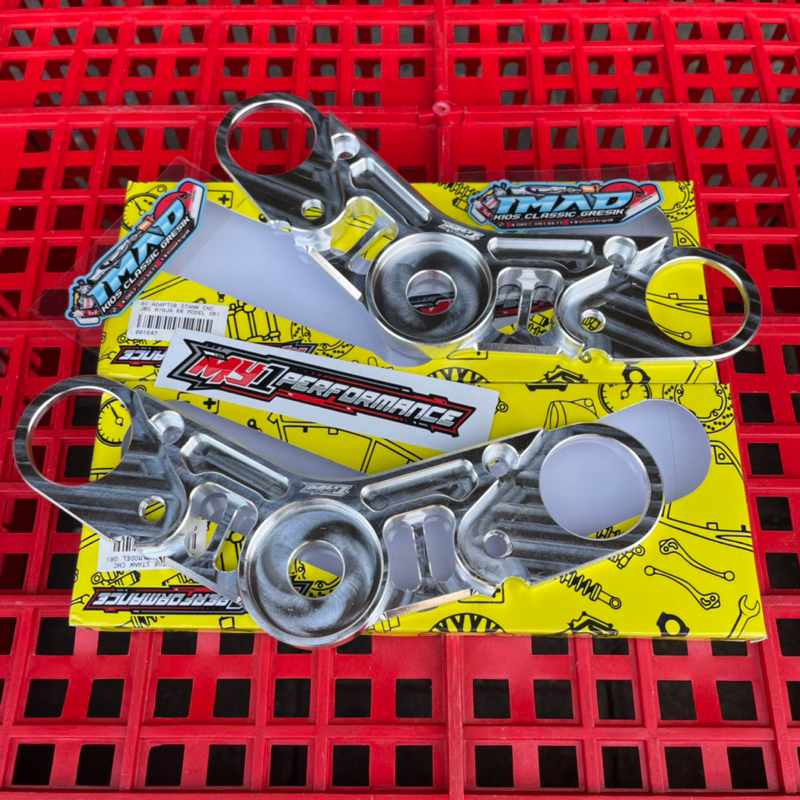 plendes adaptor dudukan stang segitiga atas ninja rr pnp stang jrs yamaha jrs120