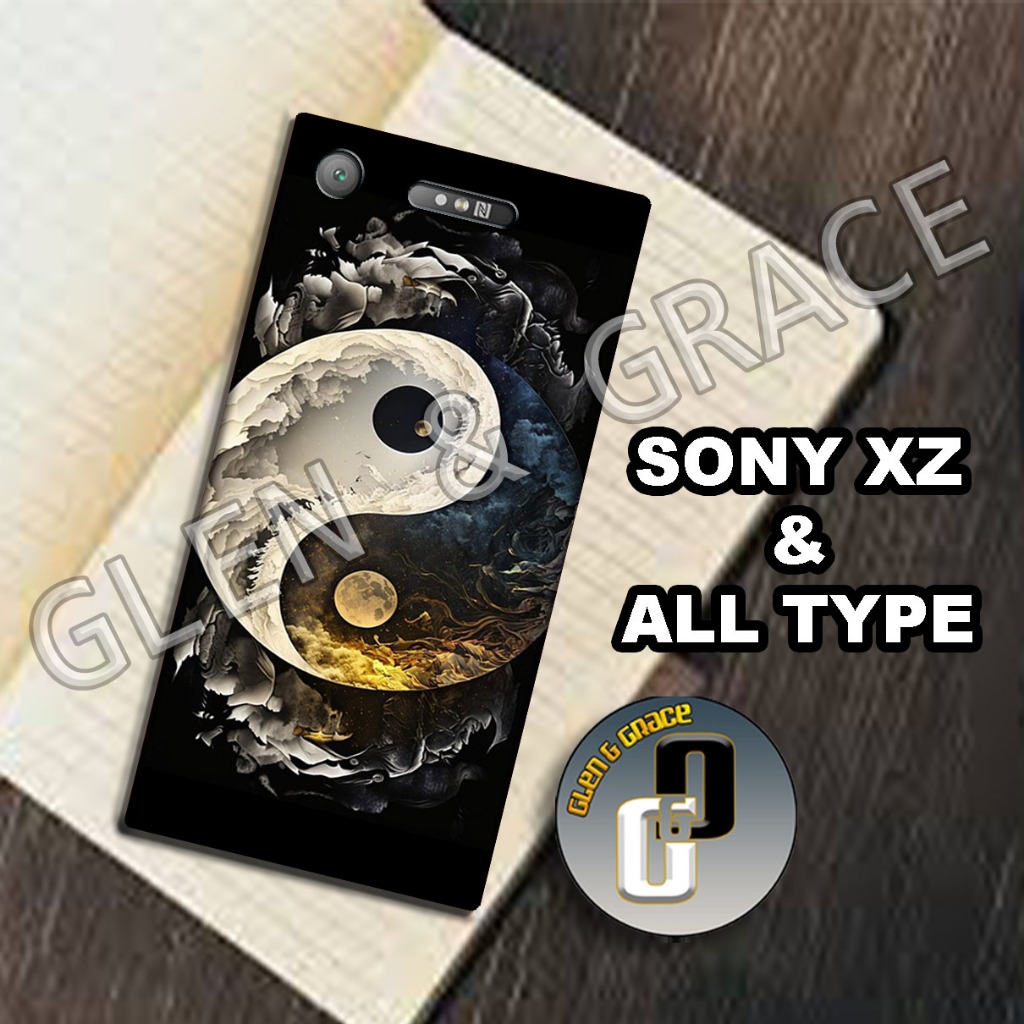 G25 - Case SONY XPERIA XZ / XZ1 / XZ2 / XZ3 - Bahan karet lentur - Motif NAGA - Softcase SONY XPERIA