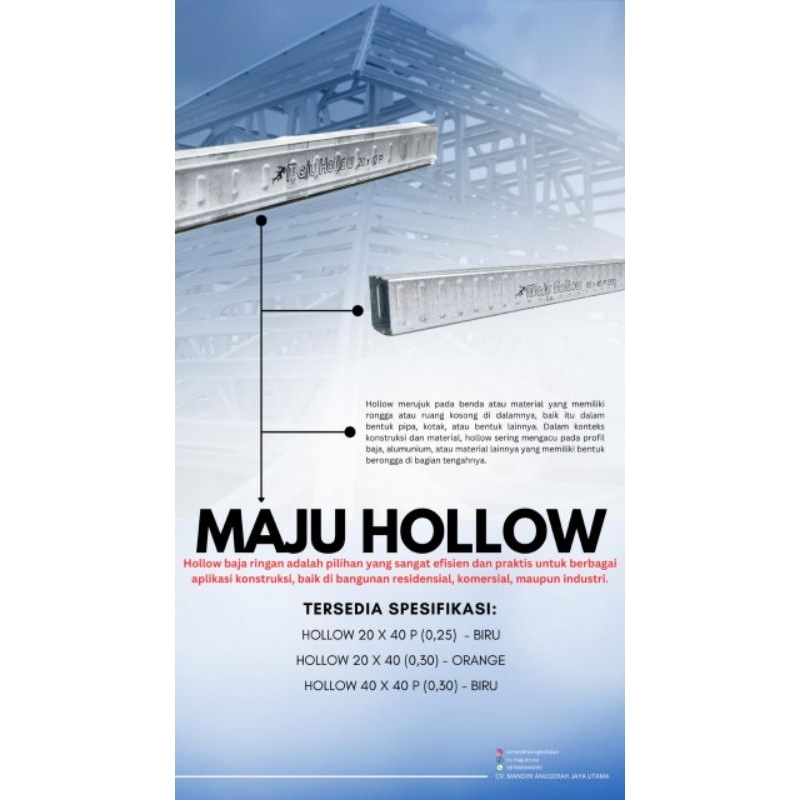 Hollow 2 x 4 & - MAJU