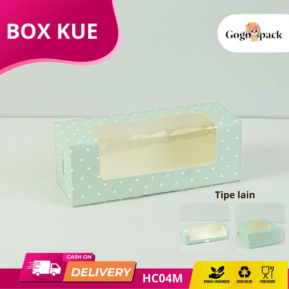 

Box Kue / Box Brownis / Kotak Brownies / Box Spiku / Kotak Kue / Box Kue | HC04M