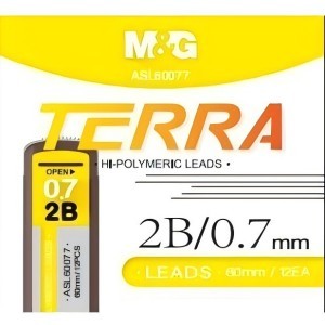 

M&G PENCIL LEADS 0.7MM 2B HI POLYMERIC - 10033191/ASL60077