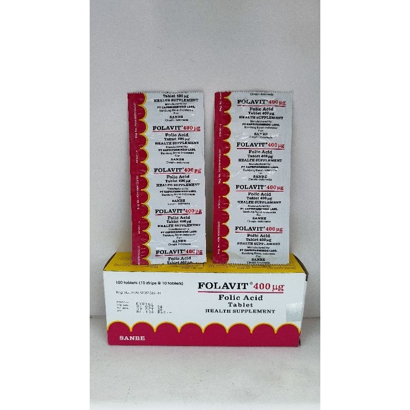 FOLAVIT Asam Folat 400