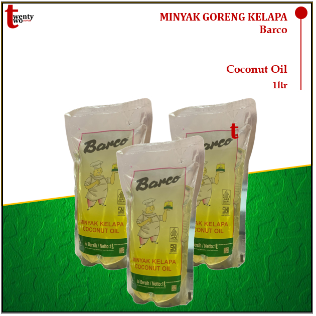 

Barco Minyak Goreng Kelapa Coconut Oil 1ltr