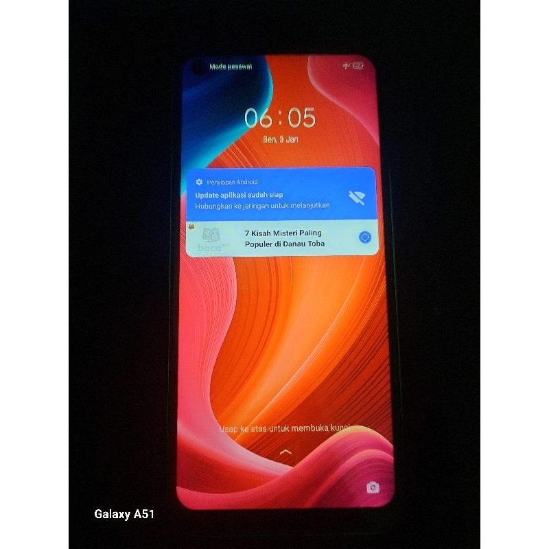 Handphone Realme C17 Ram 6/256 minus dikit