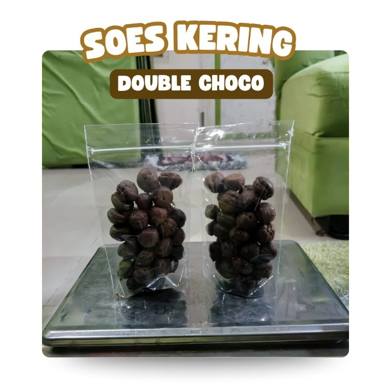 

Sus Double Choco premium lumer / Soes Doubel coklat kering murah 1Kg