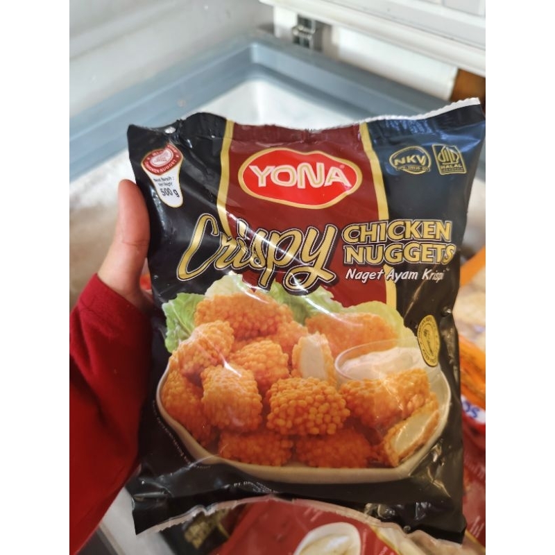 

Nugget Yona Crispy 500 gram (dapat minyak 250 ml)