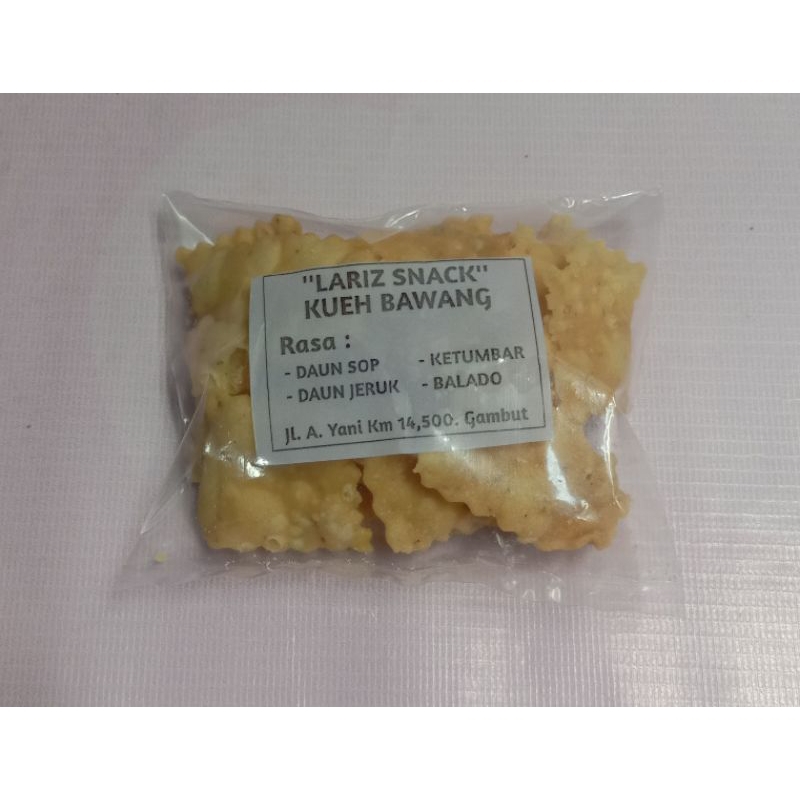 

Keripik bawang/kue bawang kemasan kecil