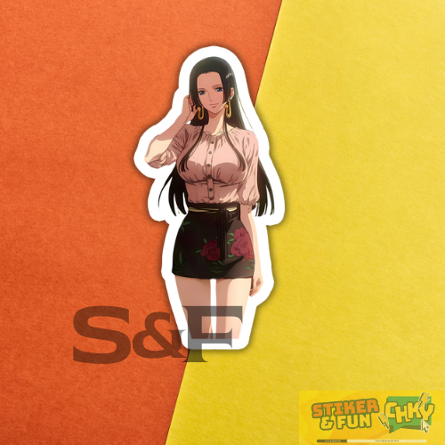 

Stiker Sticker Vinyl Laminasi BOA HANCOCK ONE PIECE Vol 4