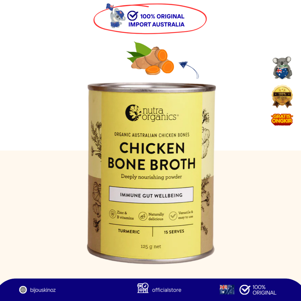 

[ 100% IMPORT AUSTRALIA ] CHICKEN BON BROTH TURMERIC