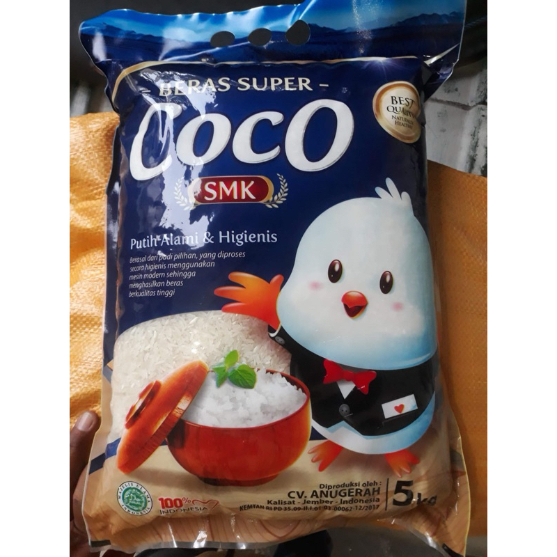 

BERAS COCO KEMASAN 5KG PREMIUM