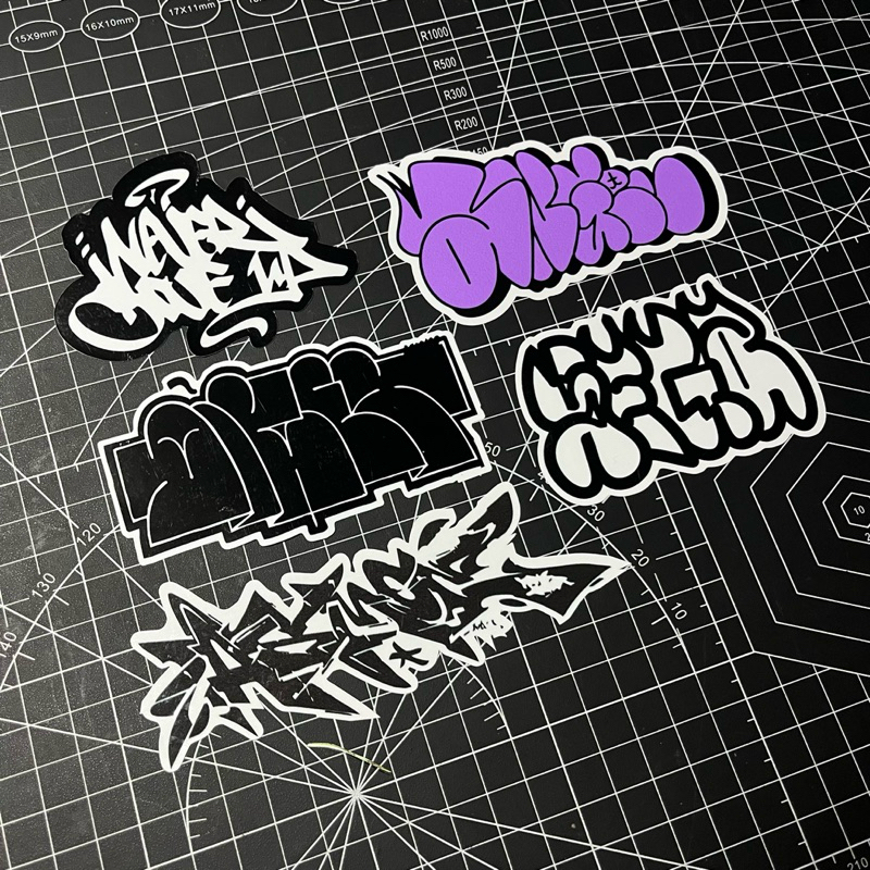 

STICKER PACK GRAFFITI STICKER LAPTOP STIKER HELM STIKER TUMBLER DUA TOKOLIZU