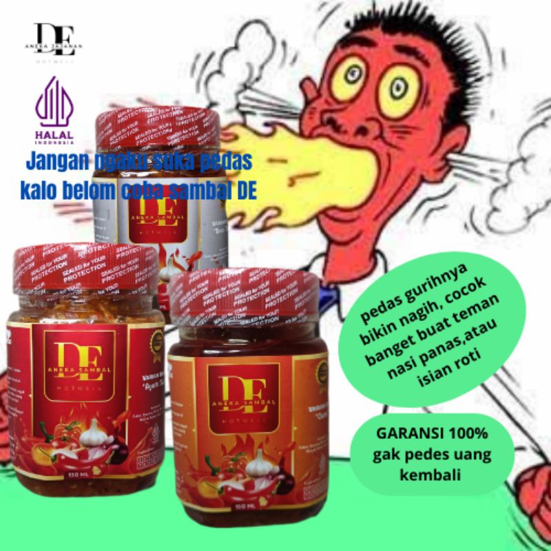 

SAMBAL PEDAS NAMPOL ENAK DAN DAHSYAT , SAMBAL AYAM SUWIR, SAMBAL CUMI ASIN , SAMBAL TERI MEDAN, pedas mantap gurih bikin nagih, dari bahan bahan pilihan yg brkualitas dan di jamin halal 100%