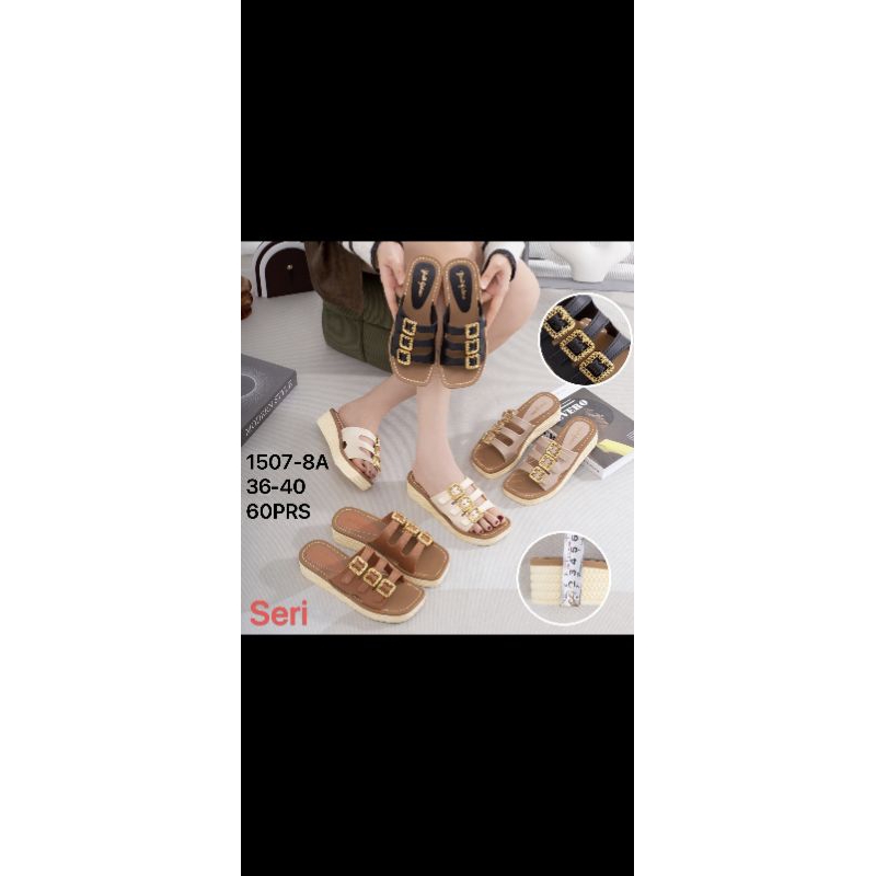sandal wanita tebal