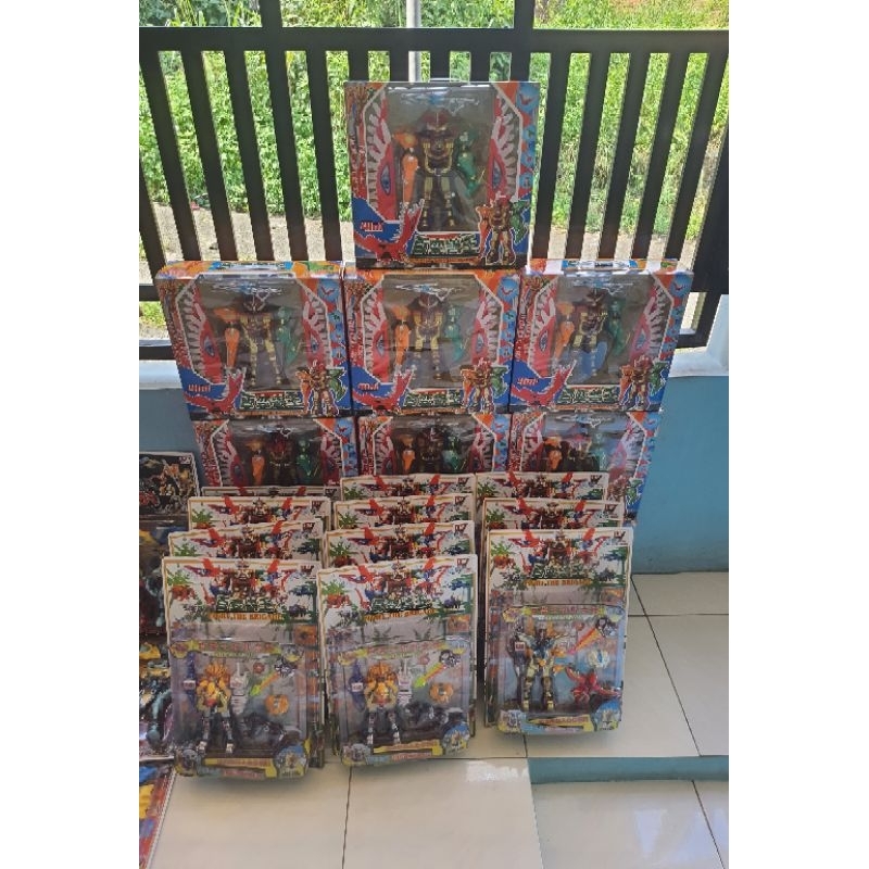 Robot Megazord Gaoranger Power Ranger Recast Bisa Ungattai Jadul Rare