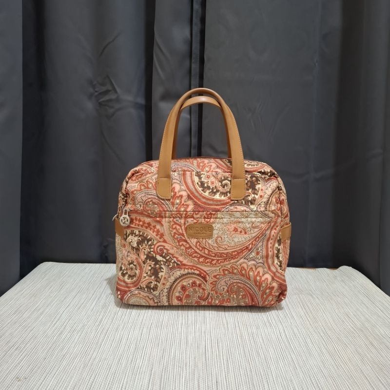 Nicole Arbenni Top Handle Bag