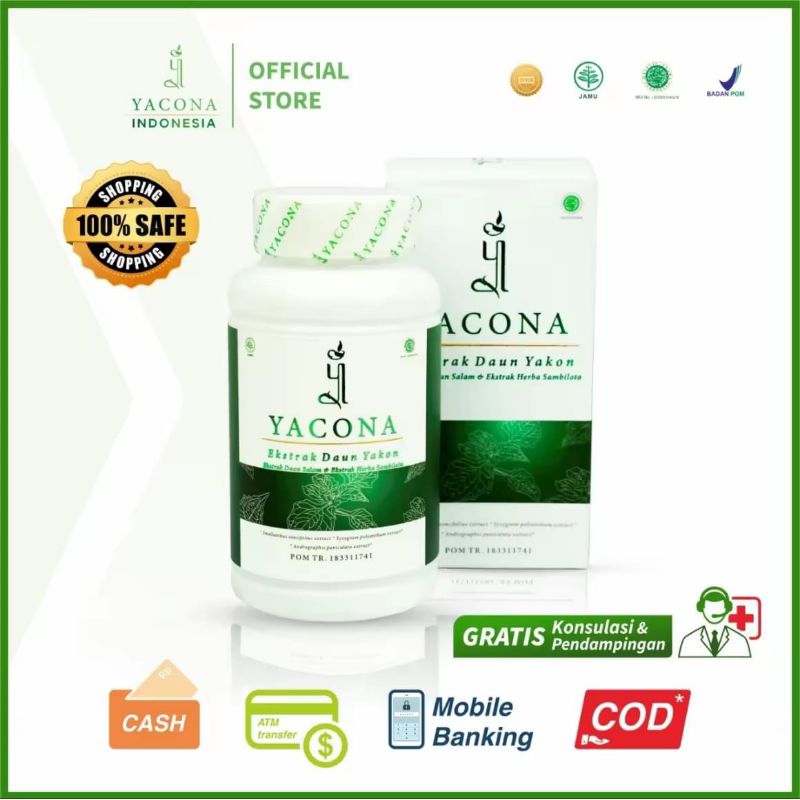 yacona kapsul diabetes obat gula herbal diabetes ampuh menurunkan gula darah tinggi