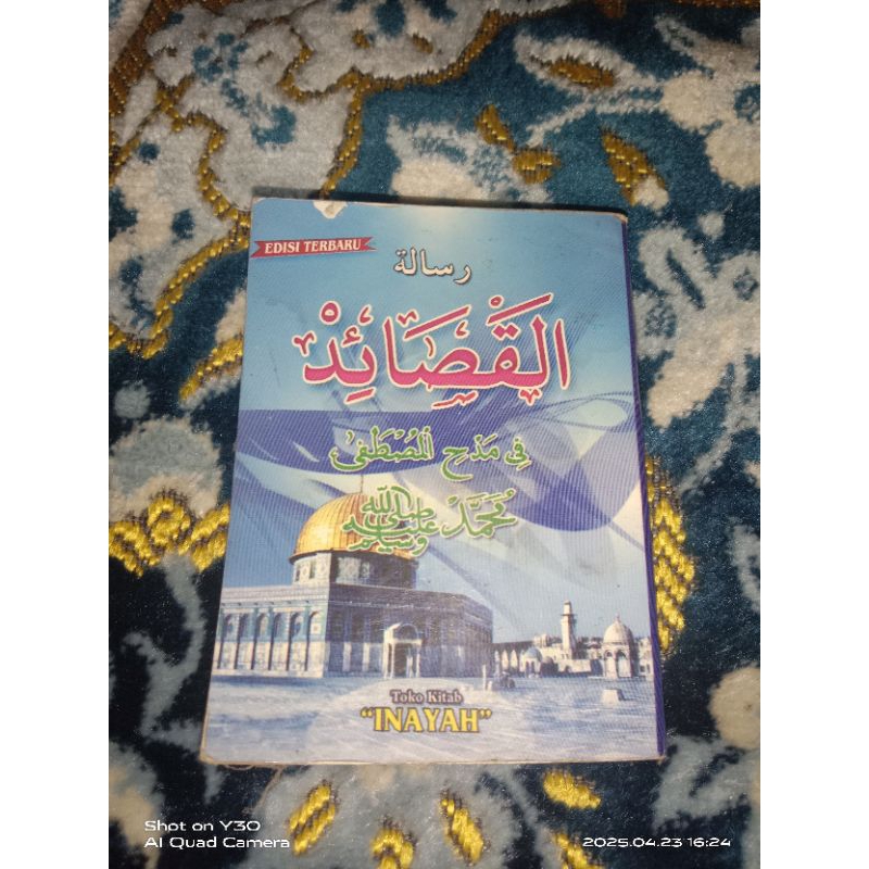 Buku saku kumpulan syair syair Qasidah Maulid