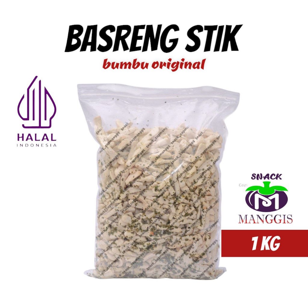 

Basreng Stik 1 KG Bumbu Original Daun Jeruk / Baso Goreng Viral / MANGGISRAYA / Gurih Nikmat