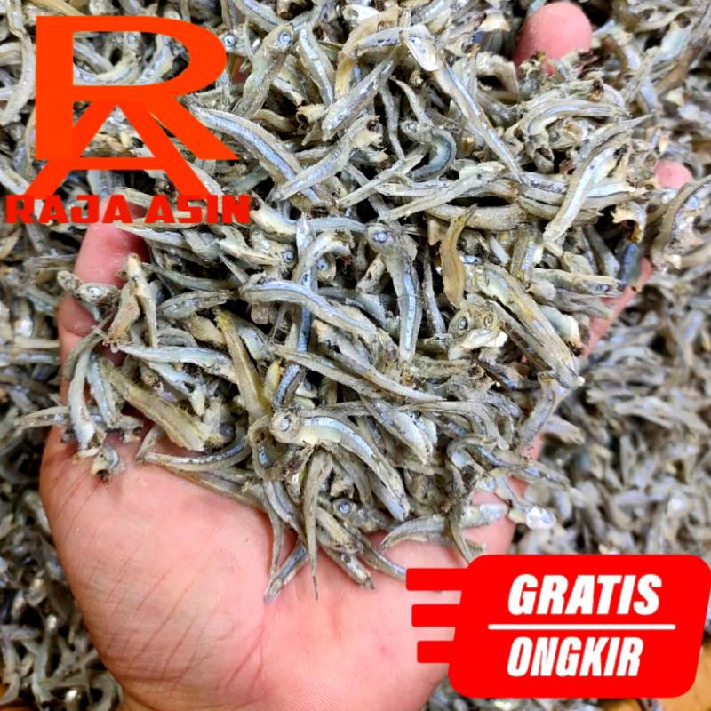 

Ikan Teri Tawar Segar-Lezat Dan Bergizi