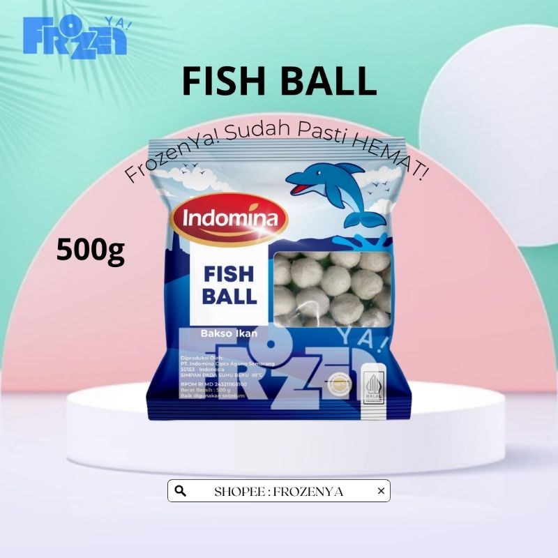 

FROZENYA FISH BALL INDOMINA 500G