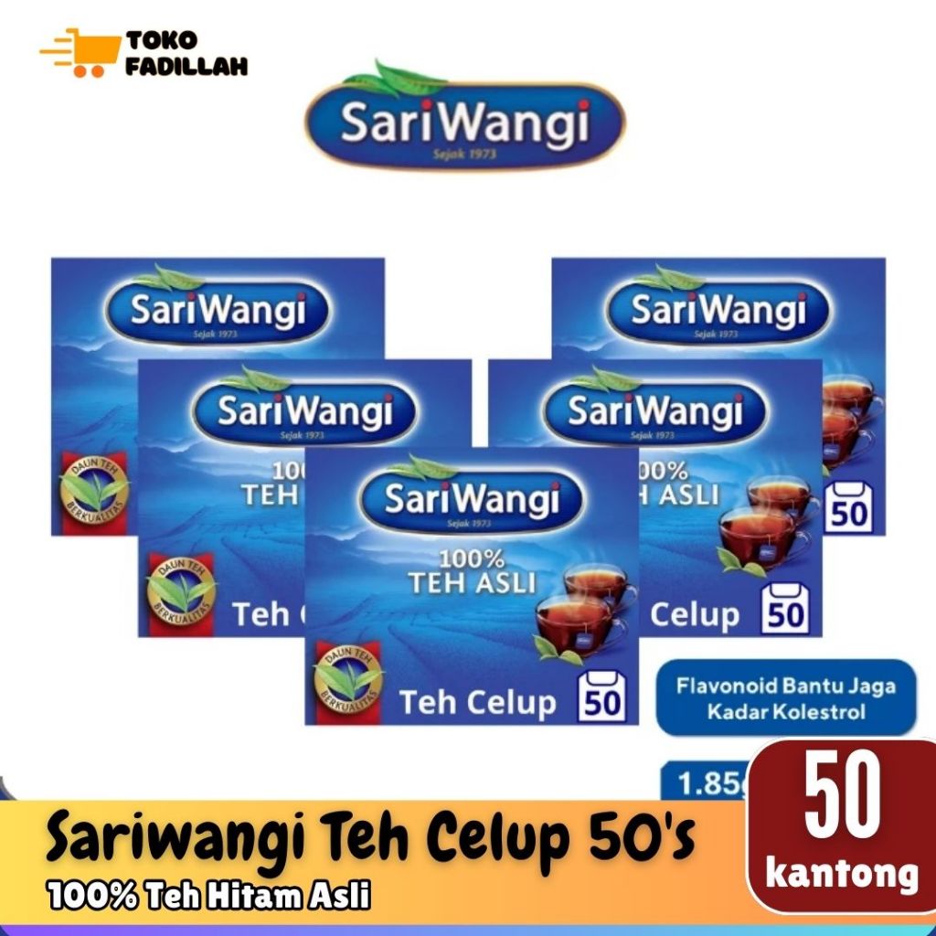 

Sariwangi Teh Celup Asli isi 50 Kantong