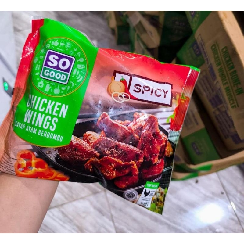 

so good spicy chicken wings