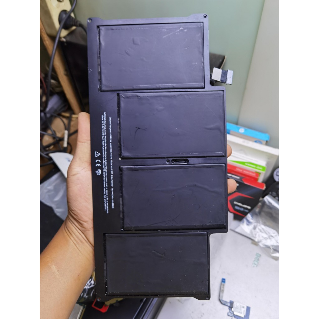 baterai macbook air a1369 (mati - tidak gembung)