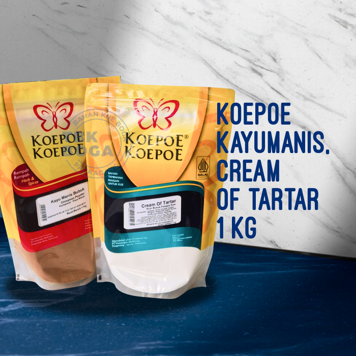 

Koepoe 1 kg ( Kayumanis, Cream of Tartar ) Cinnamon Cinamon Krim Pelapis Kue Rempah Kayu Manis