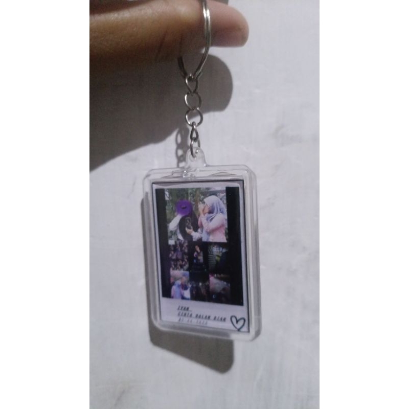 gantungan kunci custom foto 5k