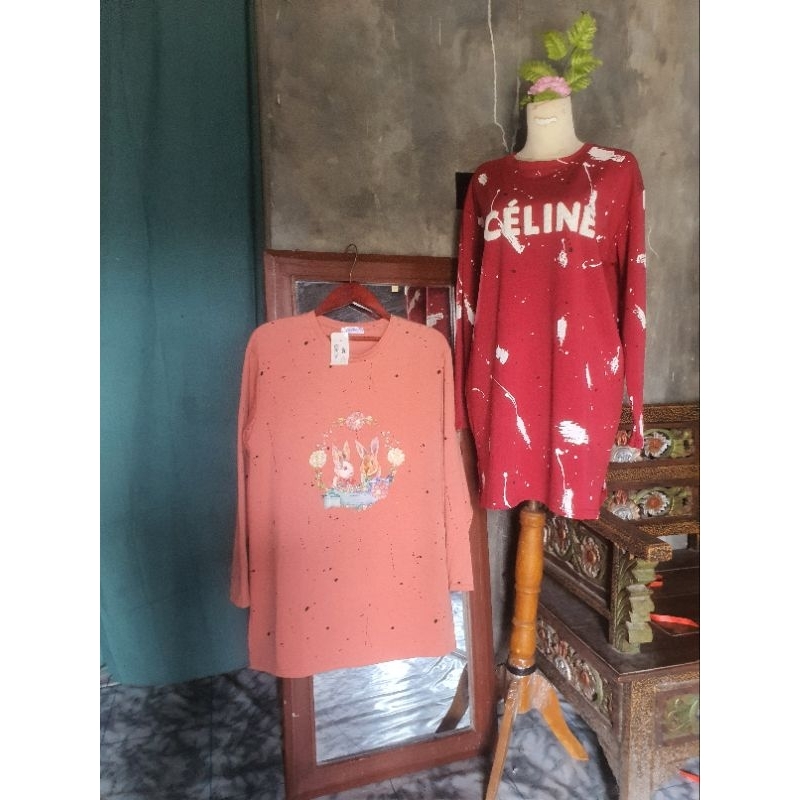 Tunik kaos import ld 110