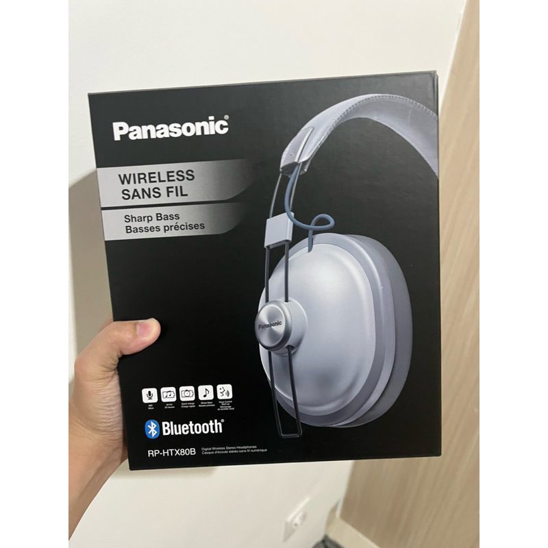 PRELOVED HEADPHONE  RETRO BLUETOOTH PANASONIC HTX80