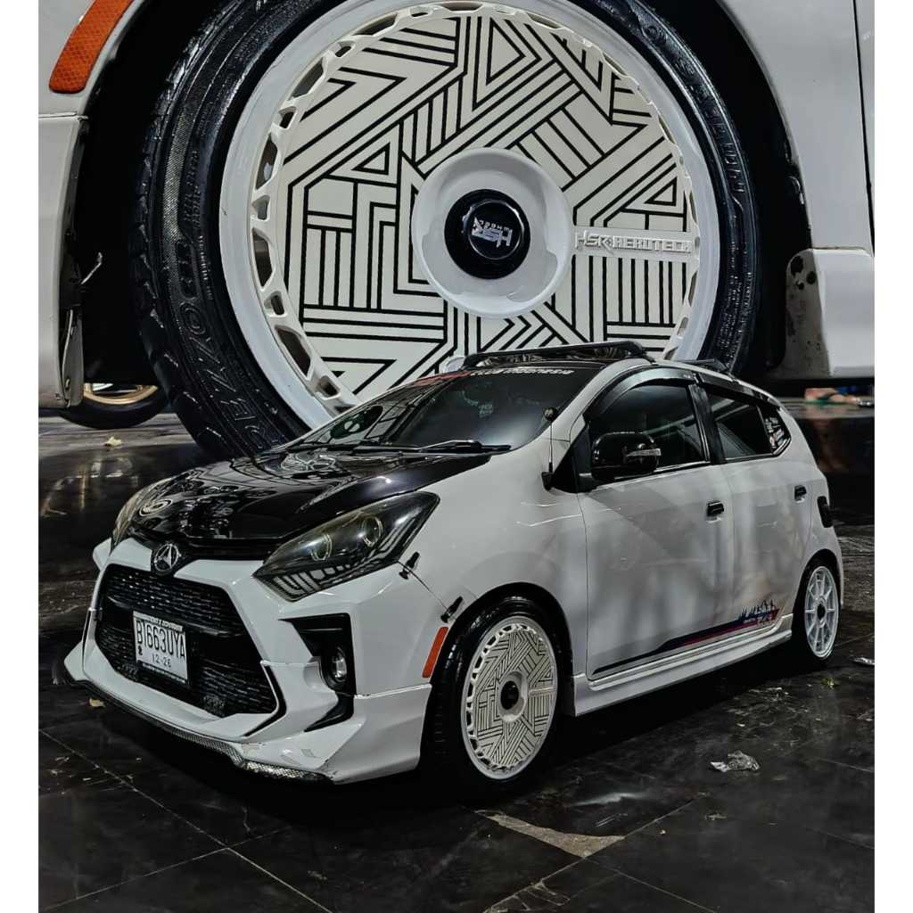 PAKET VELG PLUS BAN ACCELERA 195 65 R16 UNTUK MOBIL AYLA USE VELG HSR BOAFEO RING 16