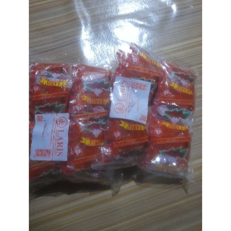 

caos laris saset 25g 1 bungkus isi 20 saset