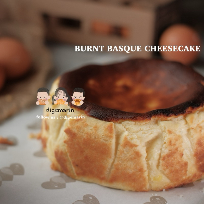 

FULL SIZE BURNT BASQUE CHEESECAKE - Digemarin