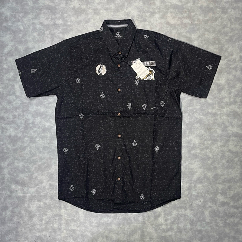 kemeja lengan pendek prerium outfit