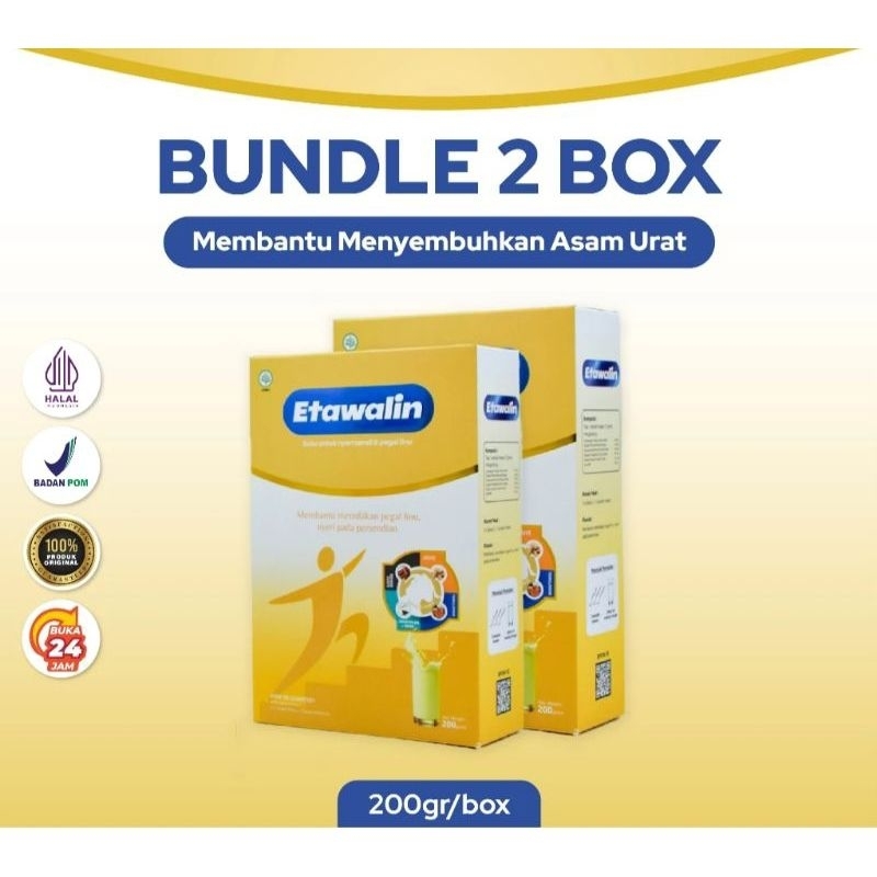 

PROMO PAKET 2 BOX !!SUSU ETAWALIN HERBAL MEMBANTU MENYEMBUHKAN ASAM URAT