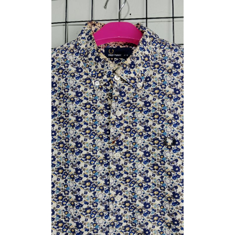 KEMEJA SECOND FRED PERRY ORIGINAL