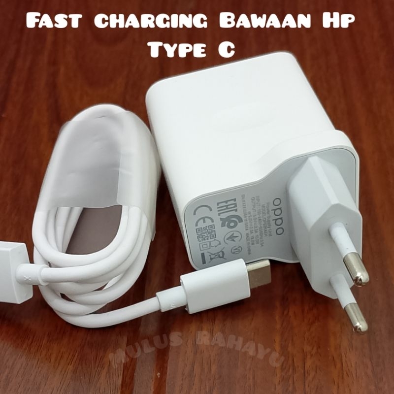 Charger Oppo Original 100% Reno 4f A33 A52 A53 A54 A55 A74 A91 A92 A93 A5 A9 2020 Ori Bawaan Hp